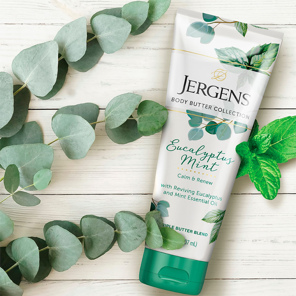 Jergens Eucalyptus & Mint Body Butter 207 ML lasfragancias