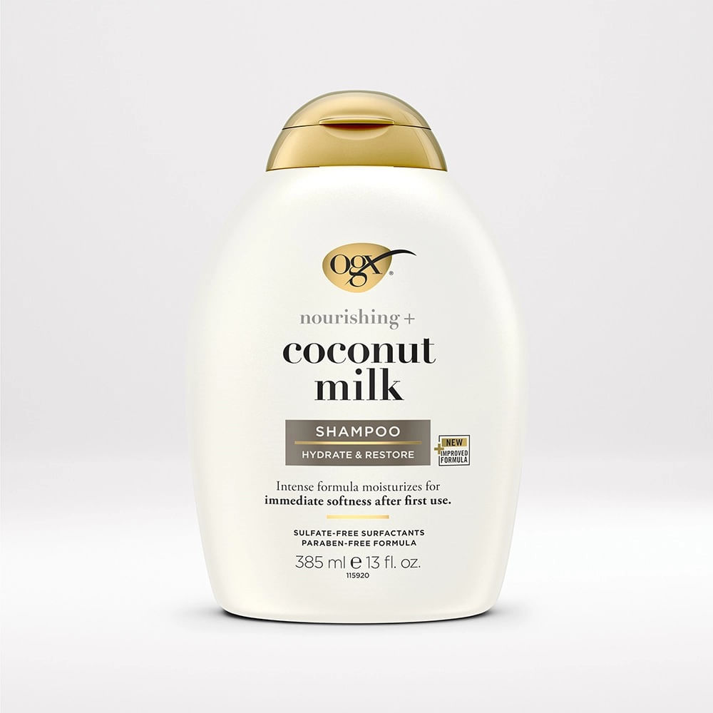 OGX SHAMPOO COCONUT MILK 385ML - lasfragancias